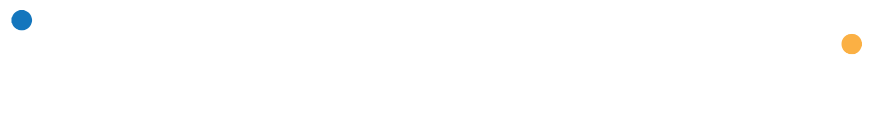 Full logo, white lettering